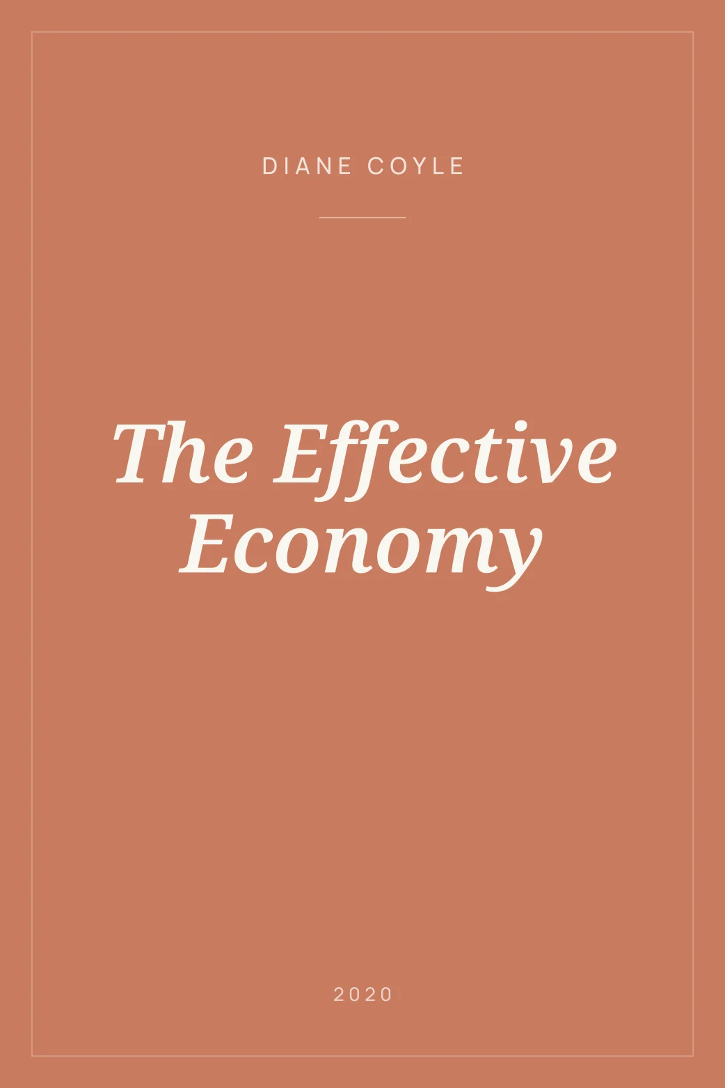Portada de The Effective Economy