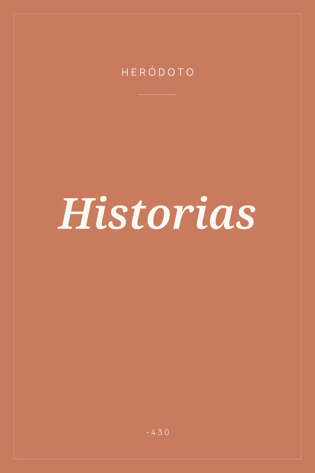 Portada de Historias