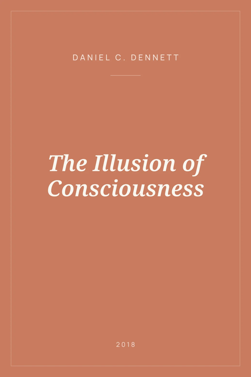 Portada de The Illusion of Consciousness