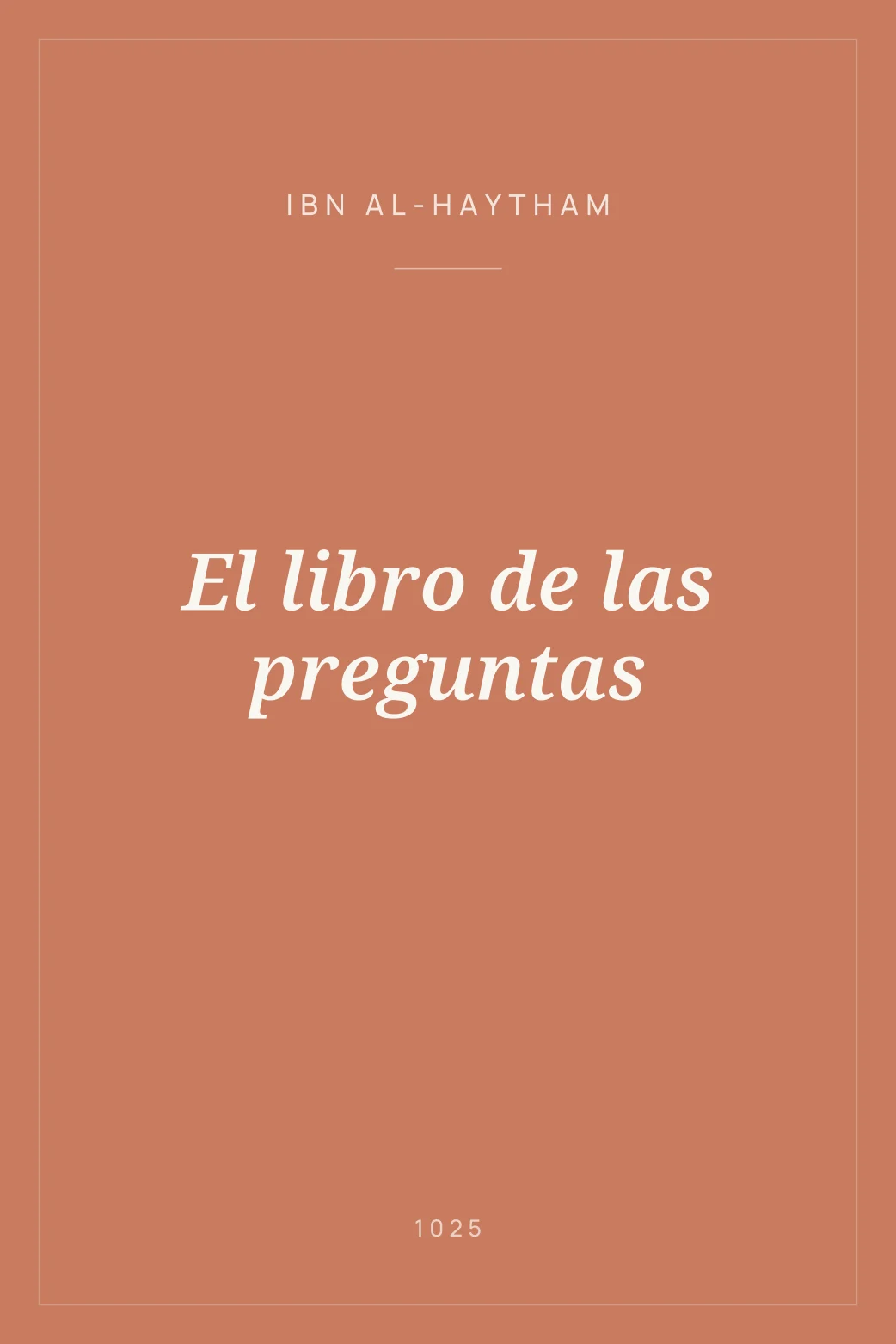 Portada de El libro de las preguntas