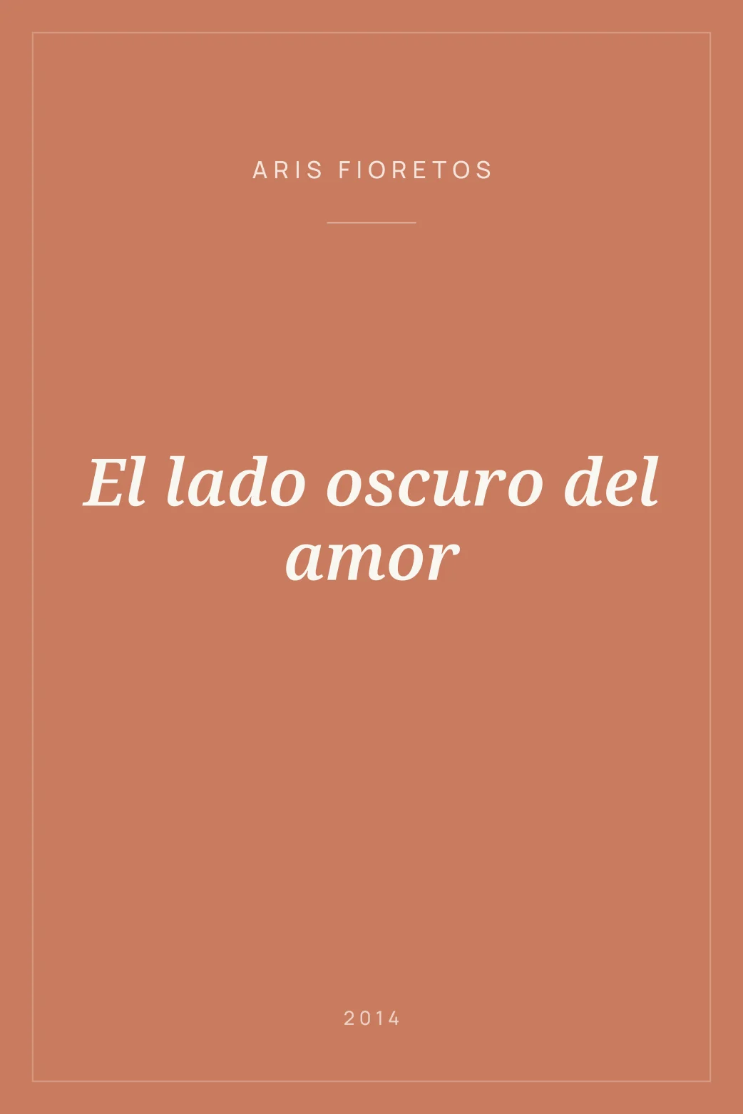 Portada de El lado oscuro del amor