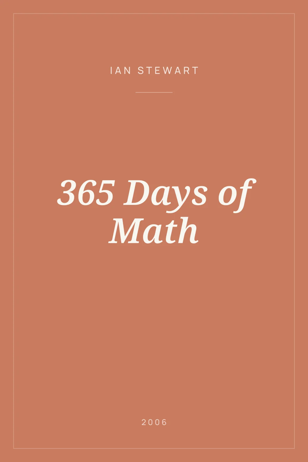 Portada de 365 Days of Math