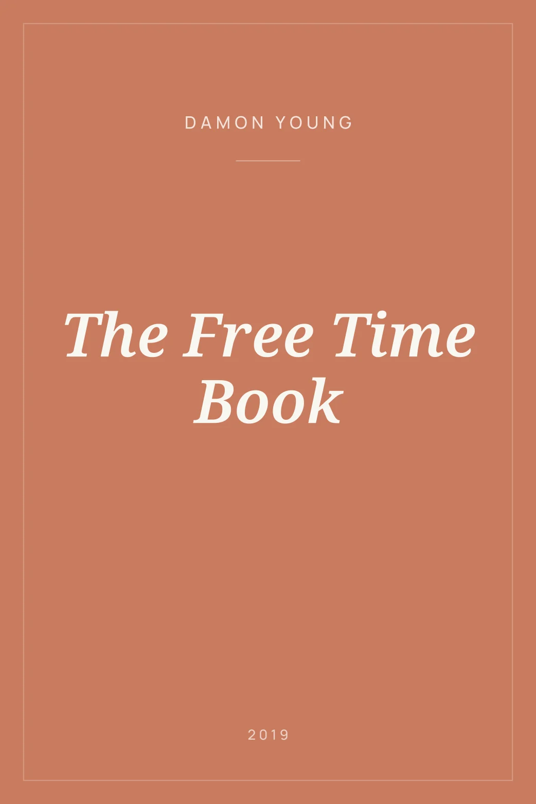 Portada de The Free Time Book