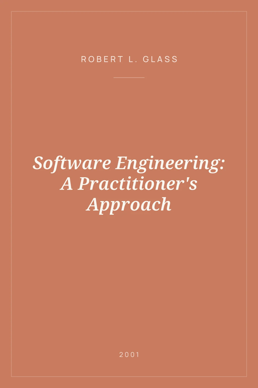Portada de Software Engineering: A Practitioner's Approach