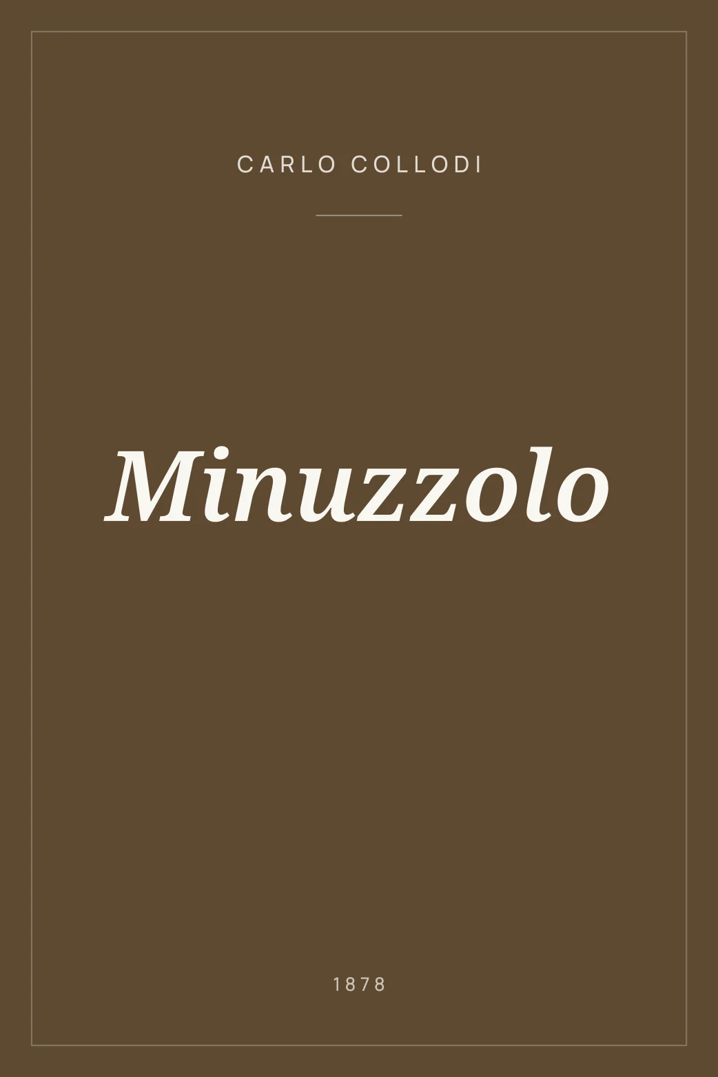 Portada de Minuzzolo