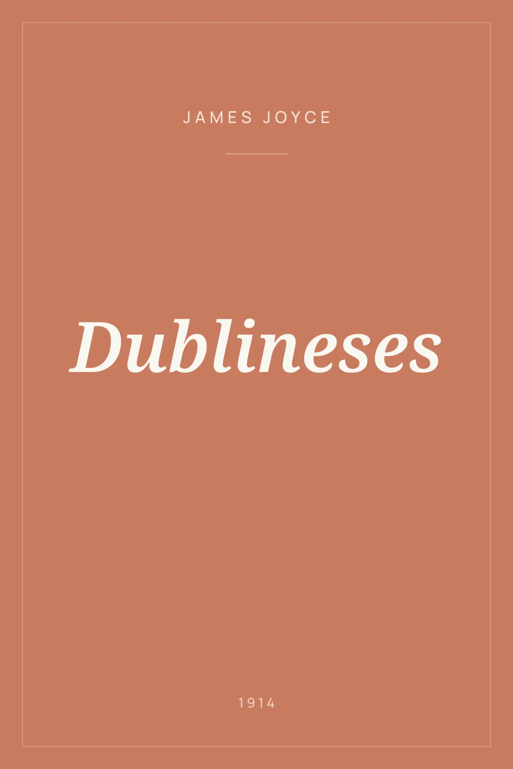 Portada de Dublineses