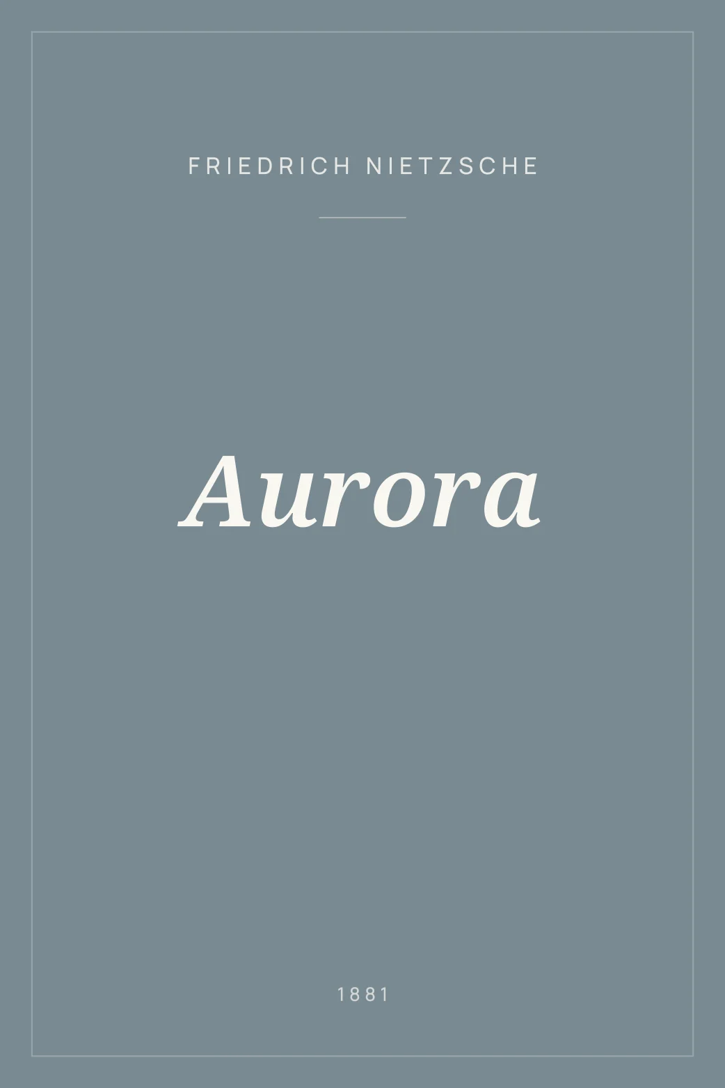 Portada de Aurora