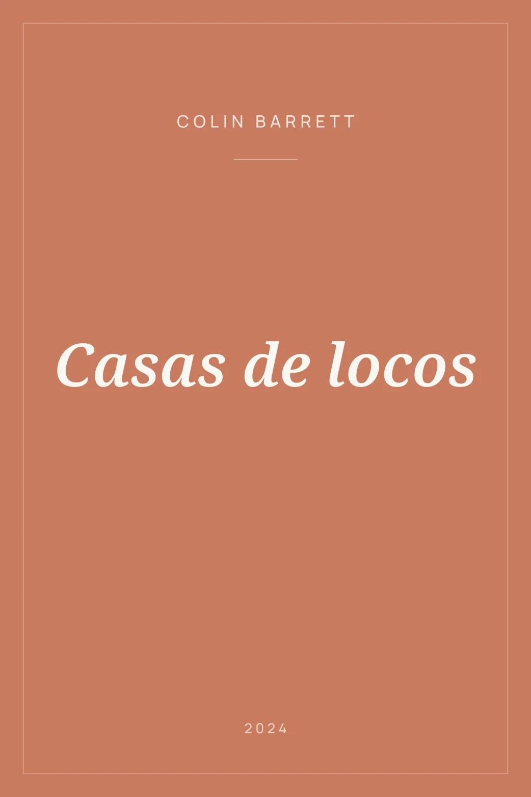 Portada de Casas de locos