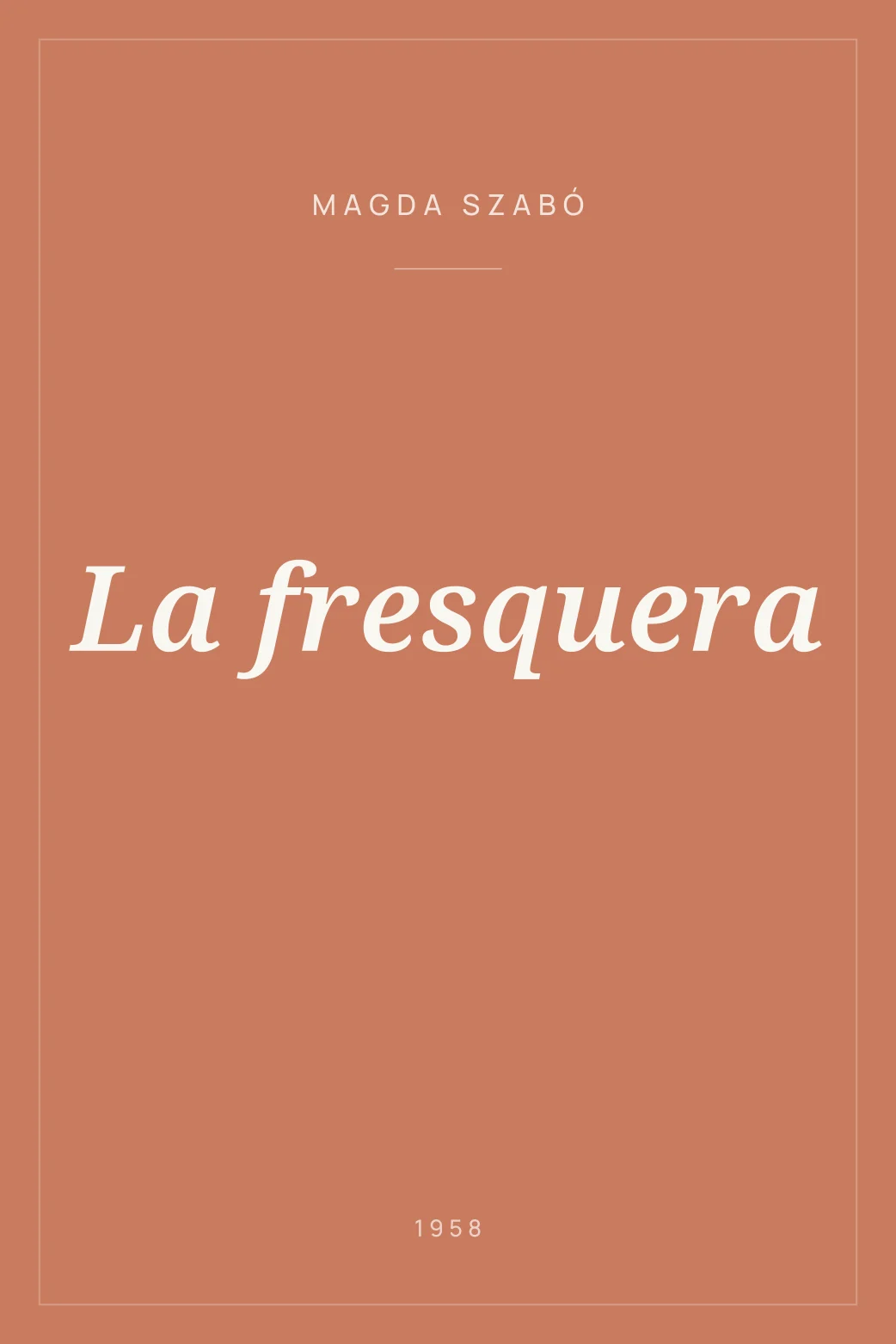 Portada de La fresquera