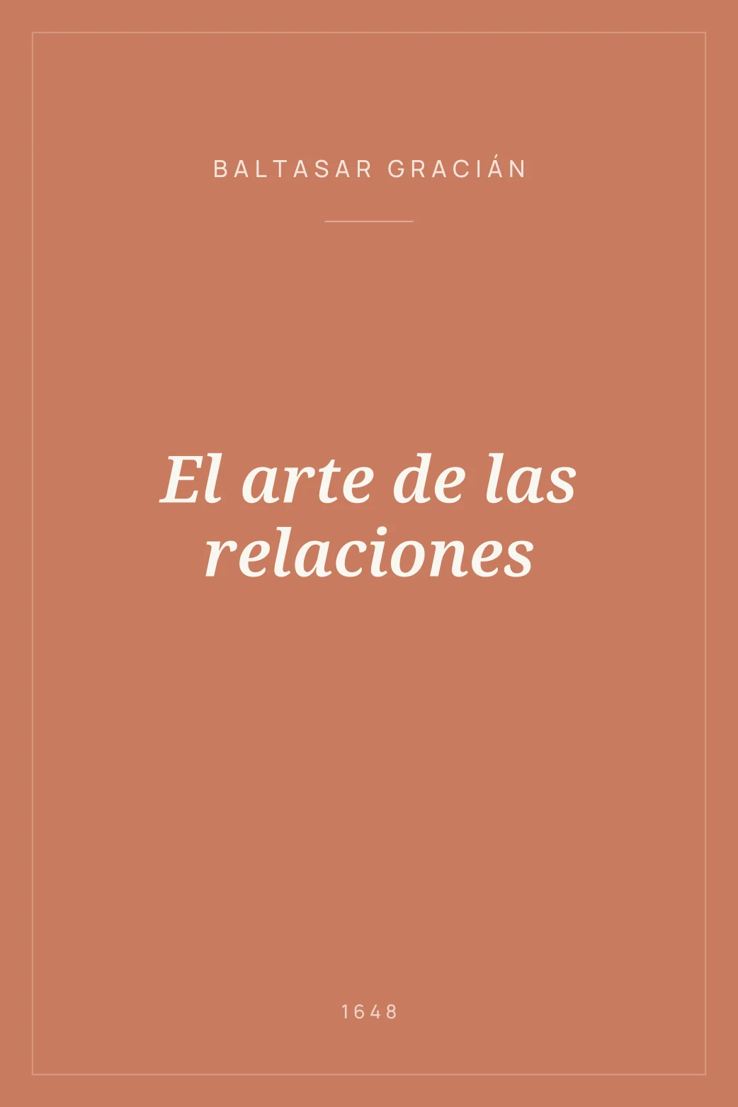 Portada de El arte de las relaciones