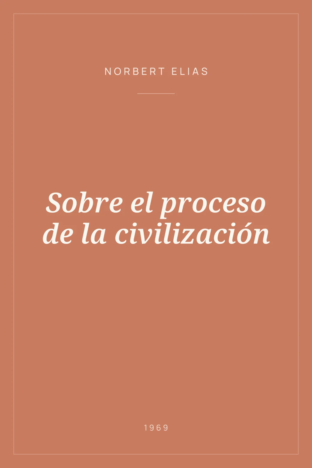 Portada de Sobre el proceso de la civilización