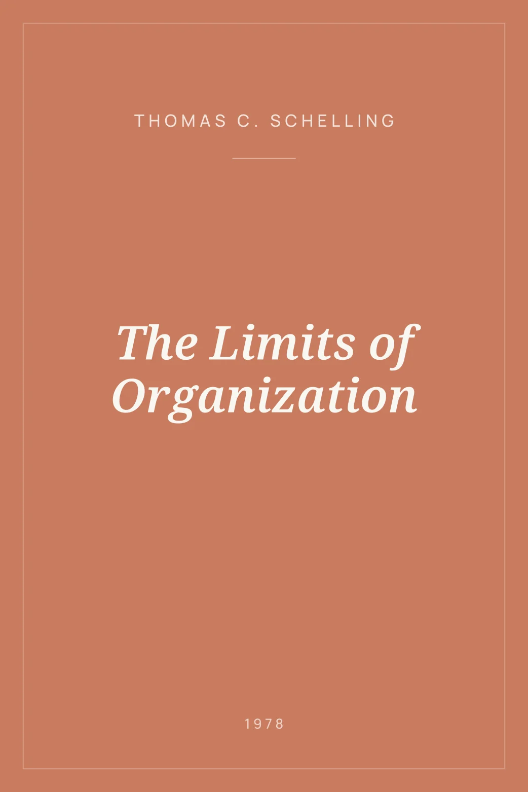 Portada de The Limits of Organization