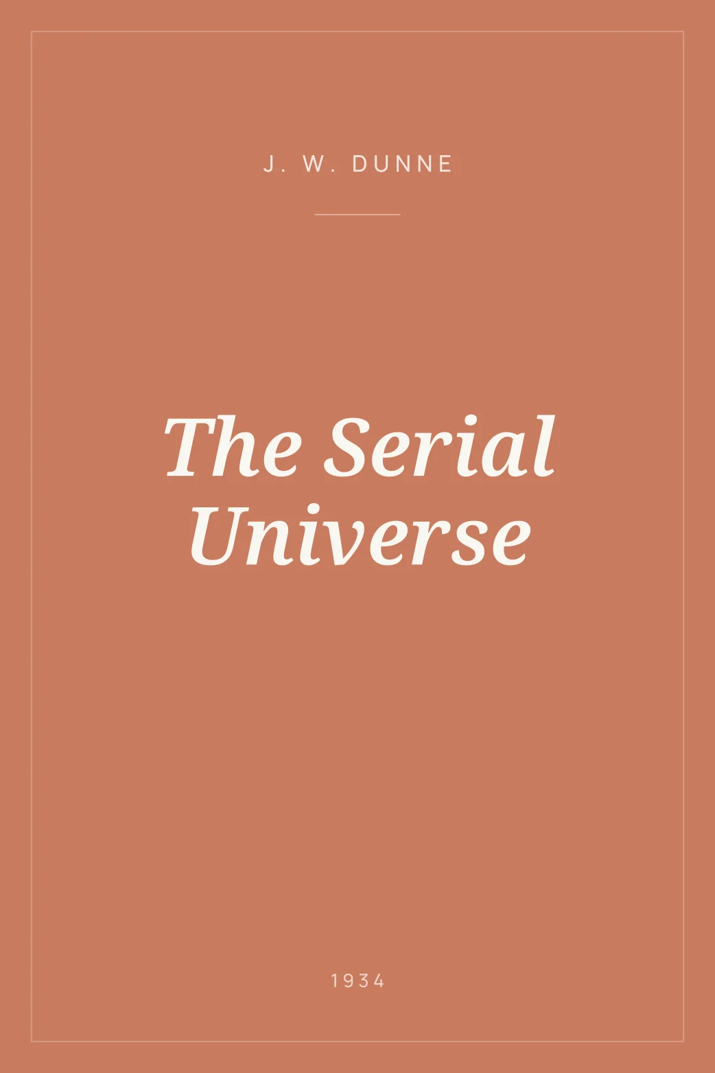 Portada de The Serial Universe