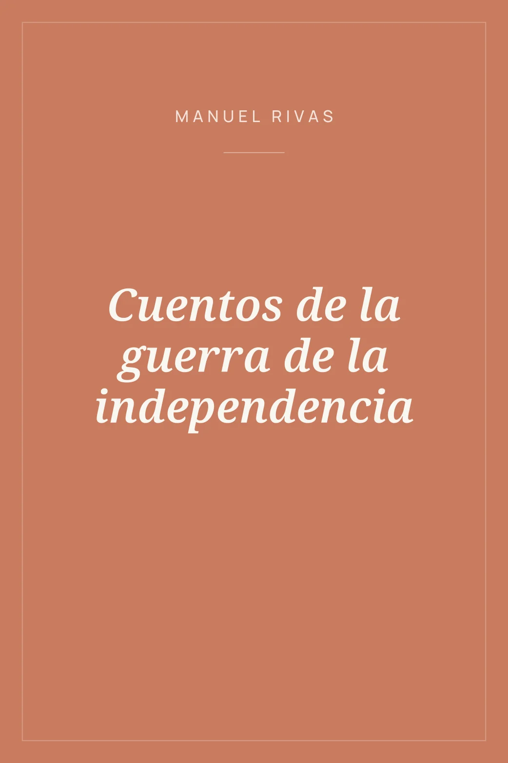 Portada de Cuentos de la guerra de la independencia