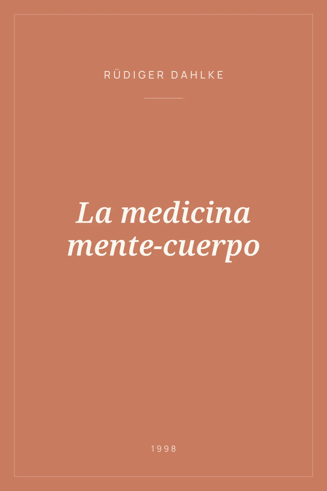 Portada de La medicina mente-cuerpo