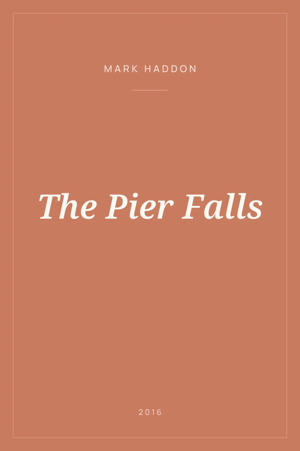 Portada de The Pier Falls