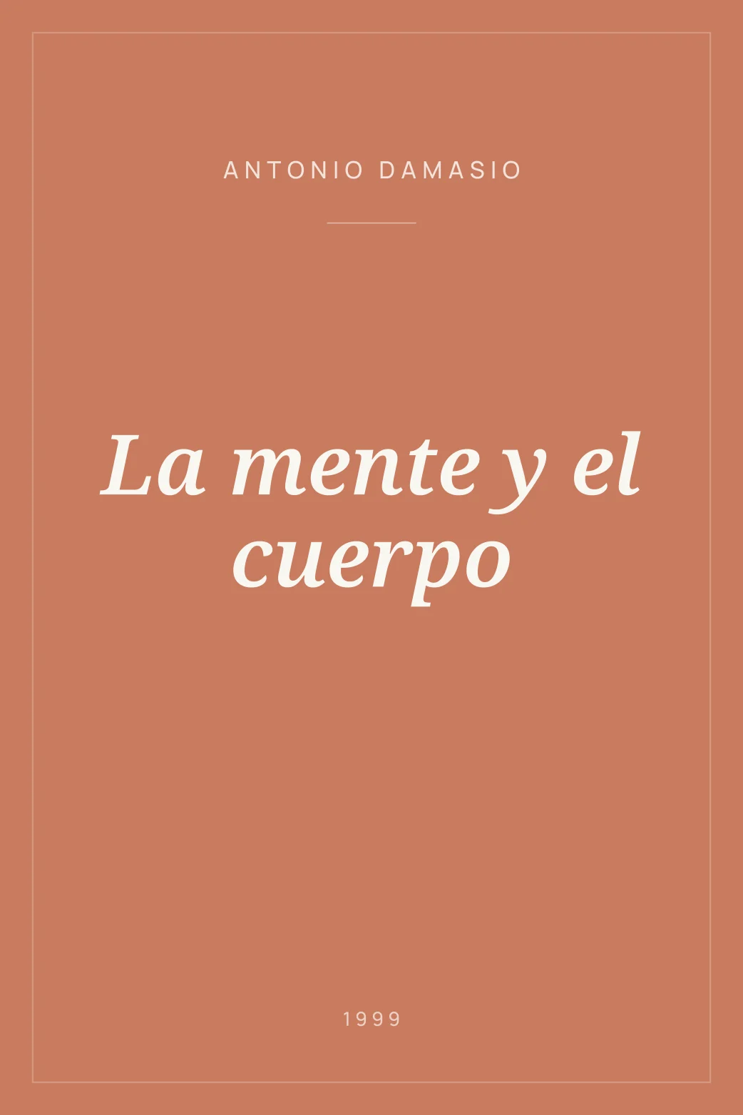 Portada de La mente y el cuerpo