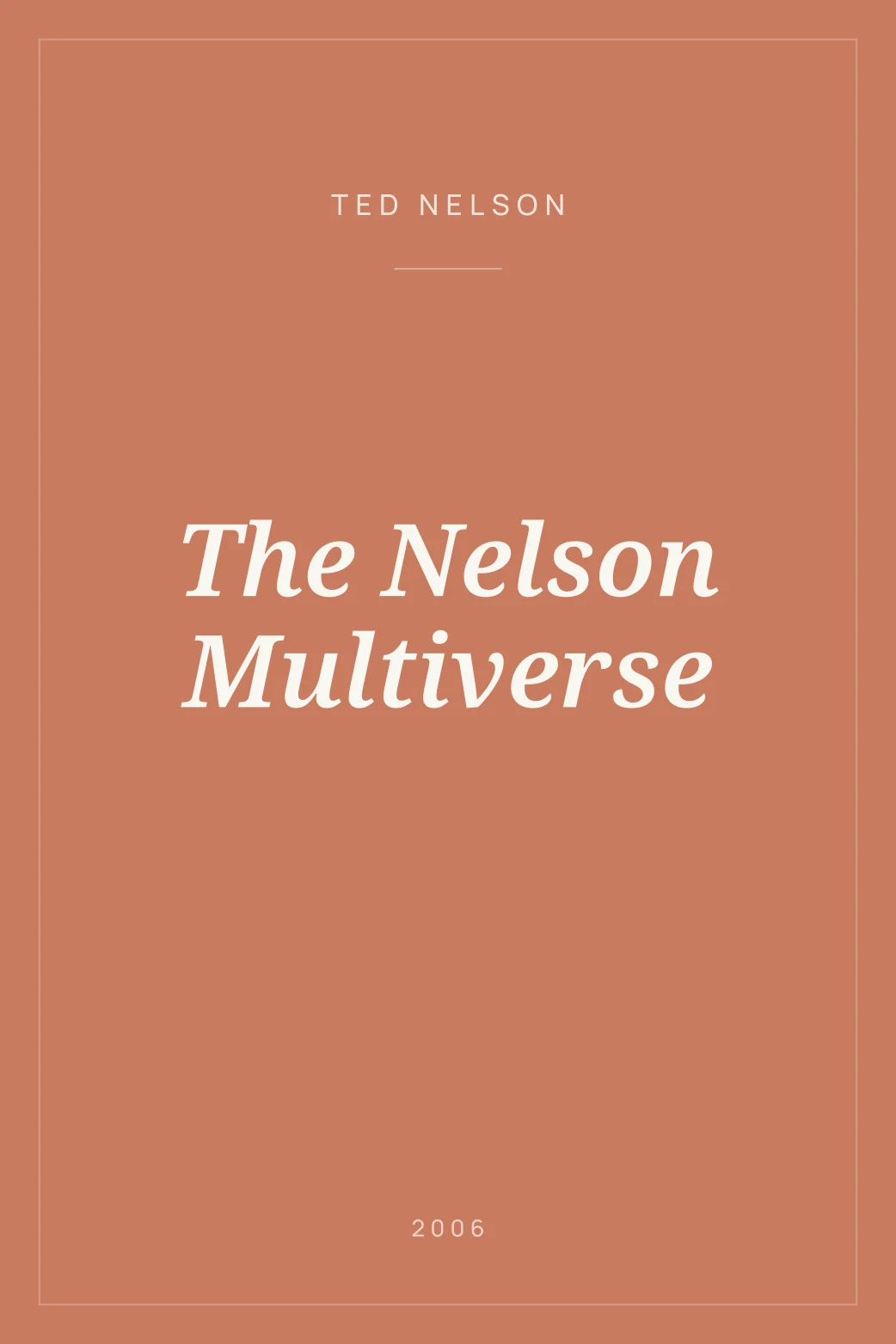 Portada de The Nelson Multiverse