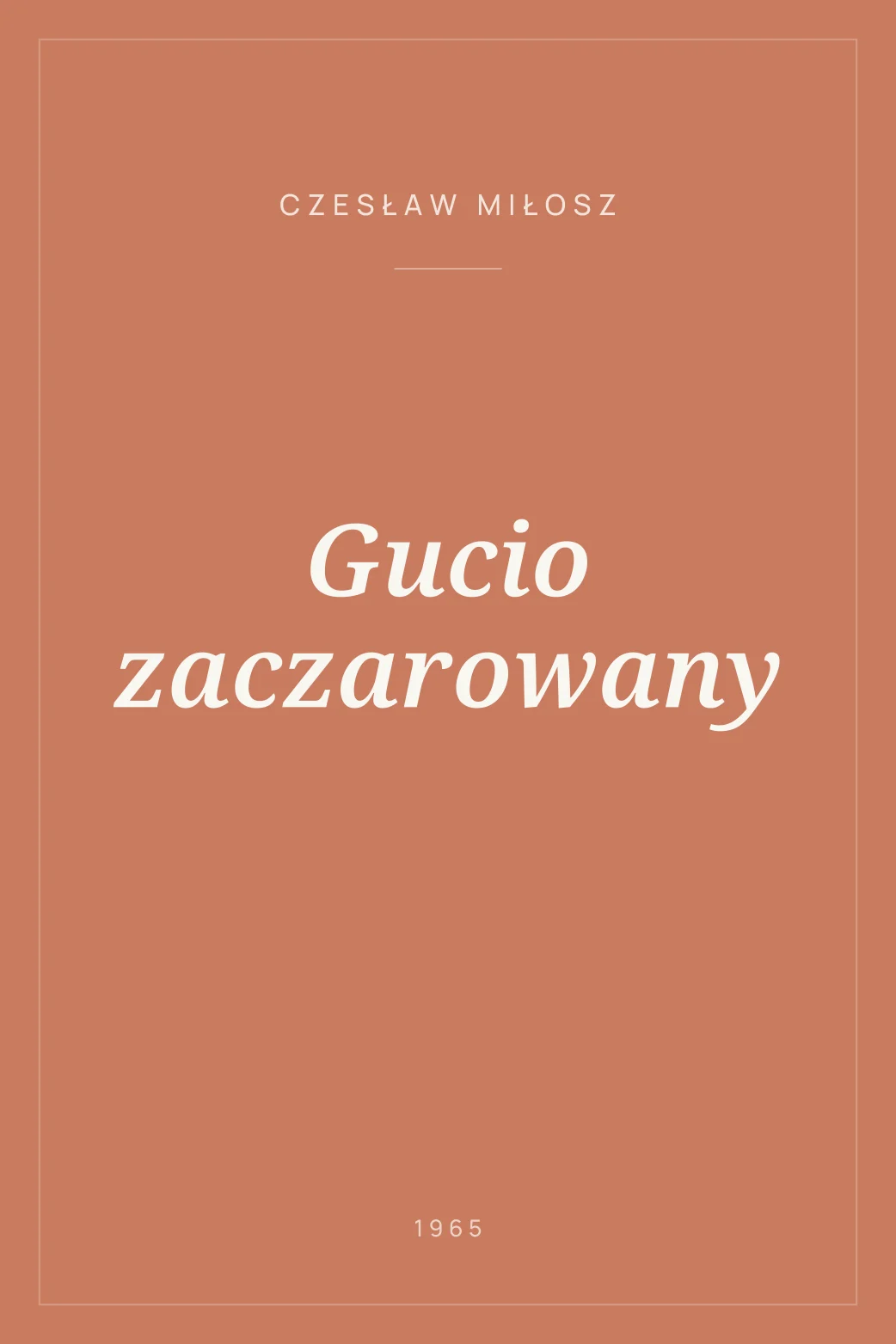 Portada de Gucio zaczarowany