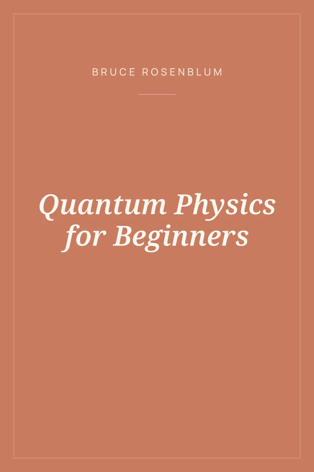Portada de Quantum Physics for Beginners