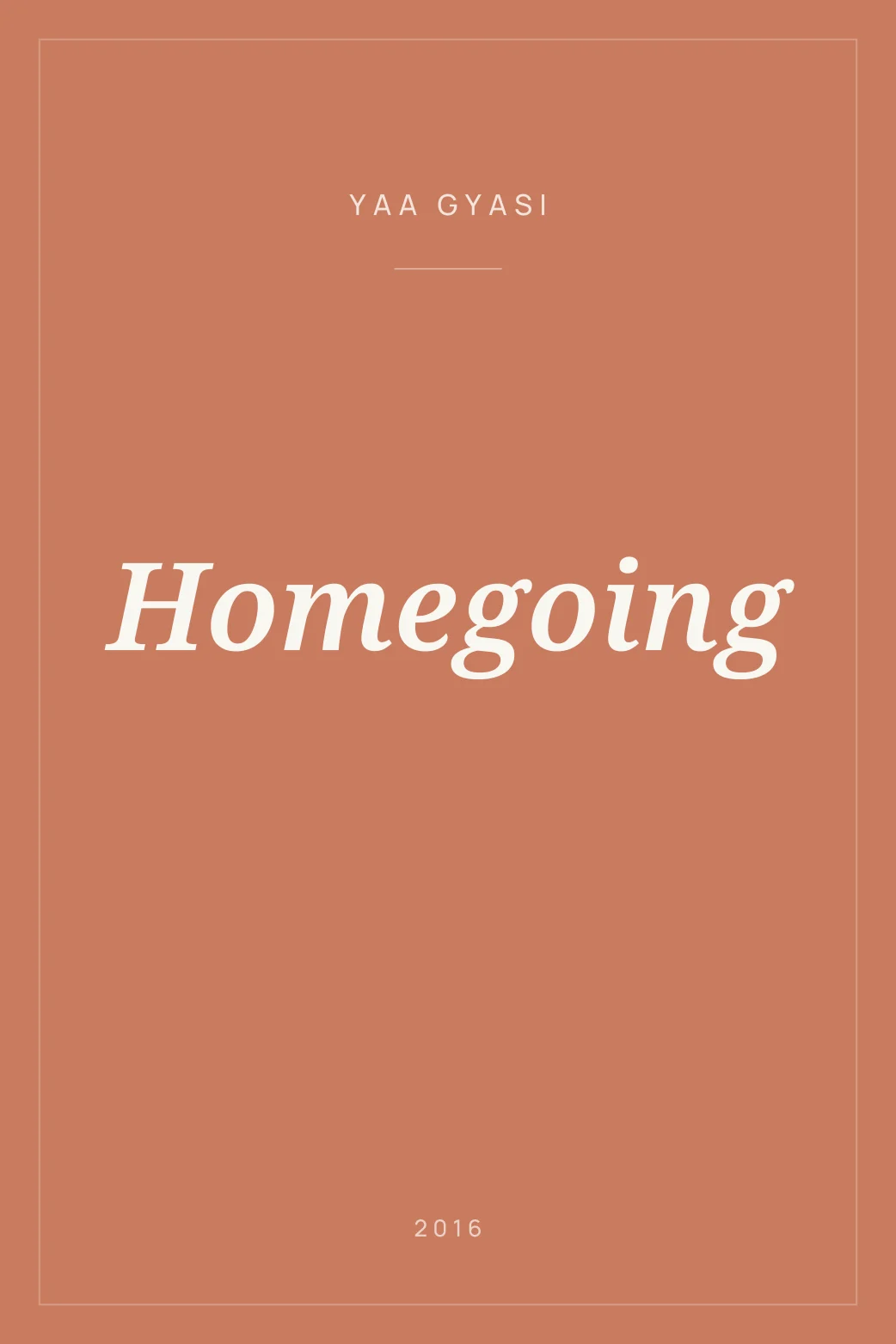 Portada de Homegoing