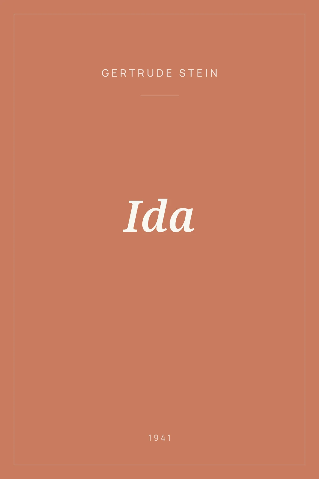 Portada de Ida