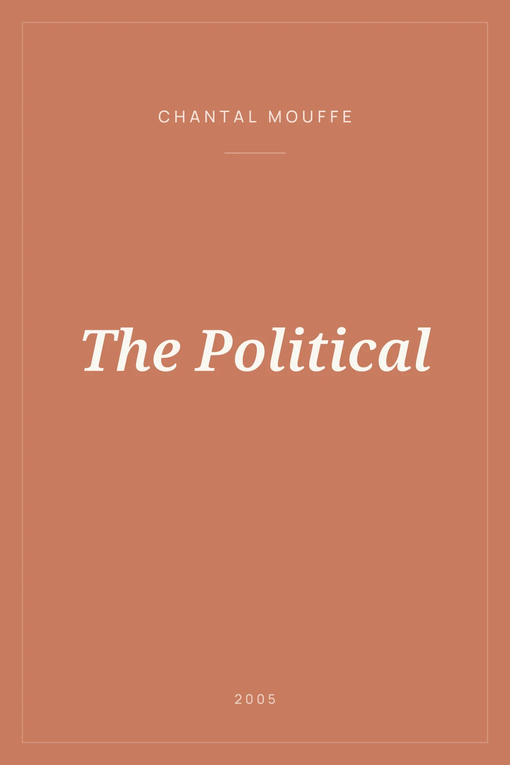 Portada de The Political