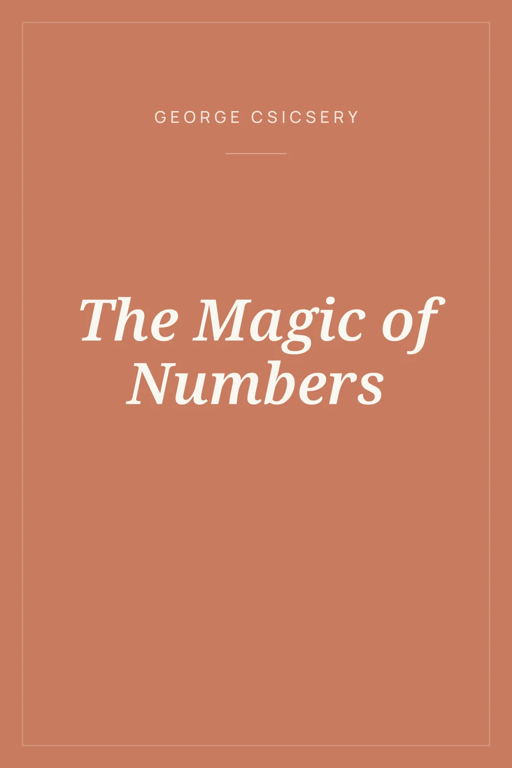 Portada de The Magic of Numbers