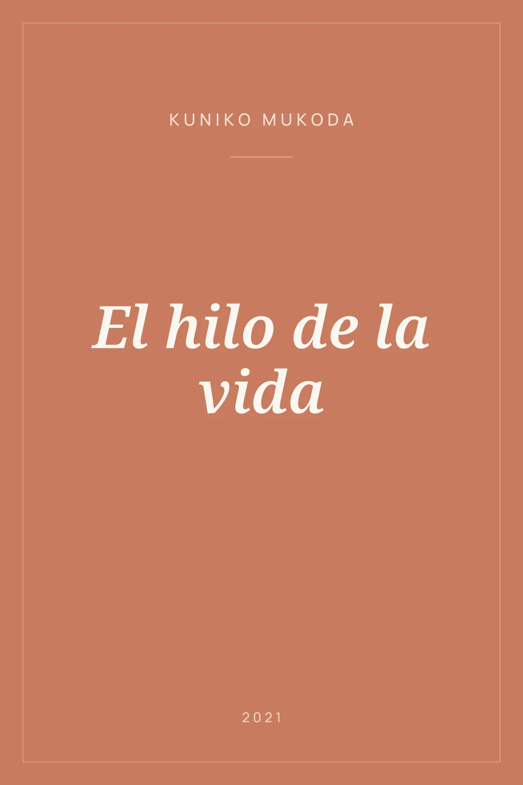 Portada de El hilo de la vida