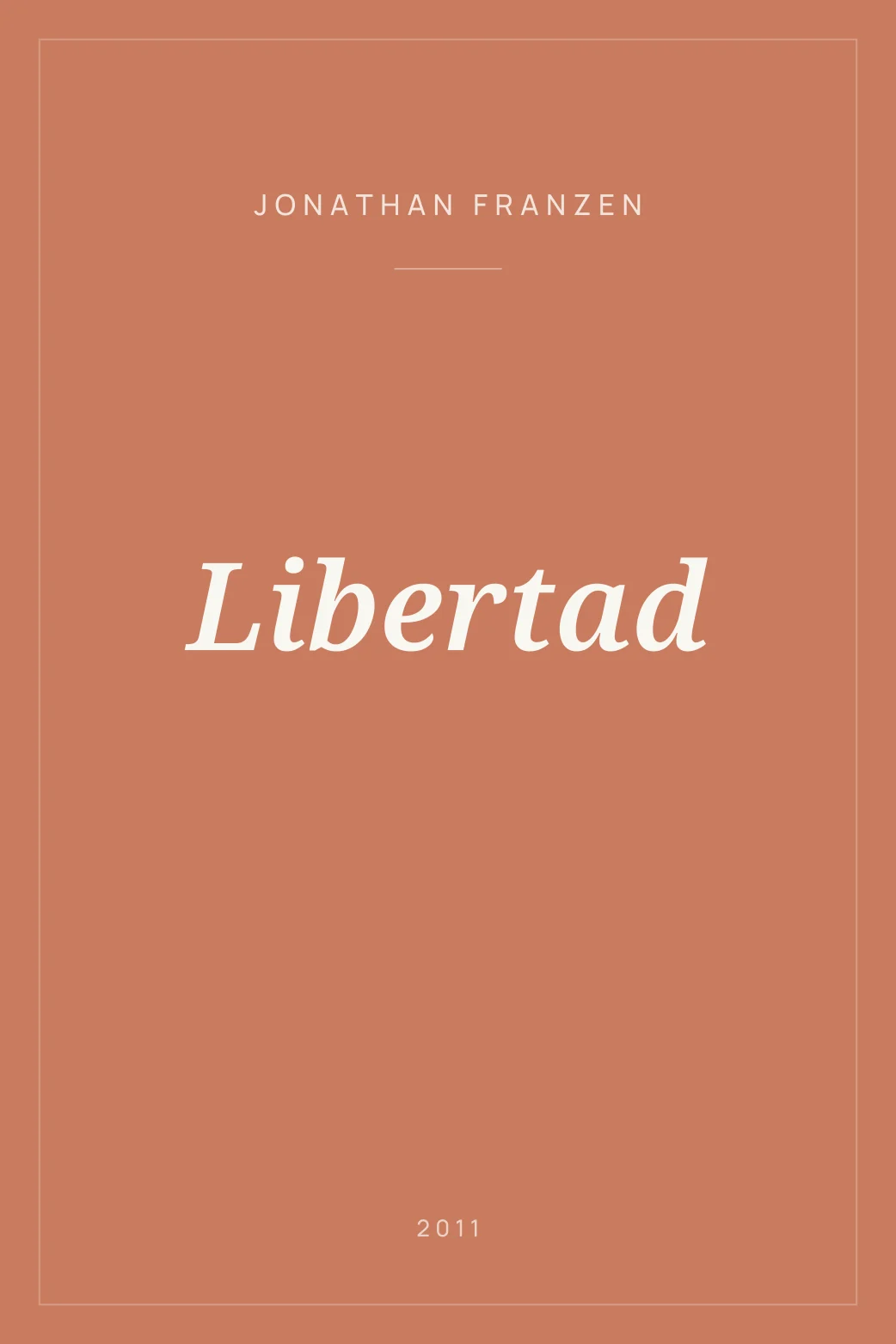 Portada de Libertad