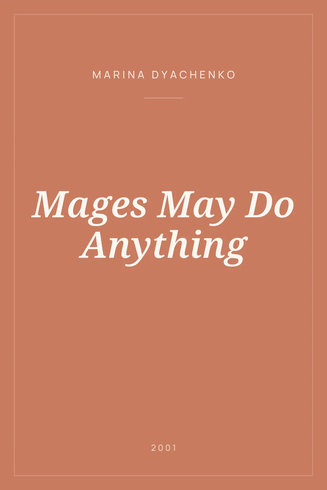 Portada de Mages May Do Anything