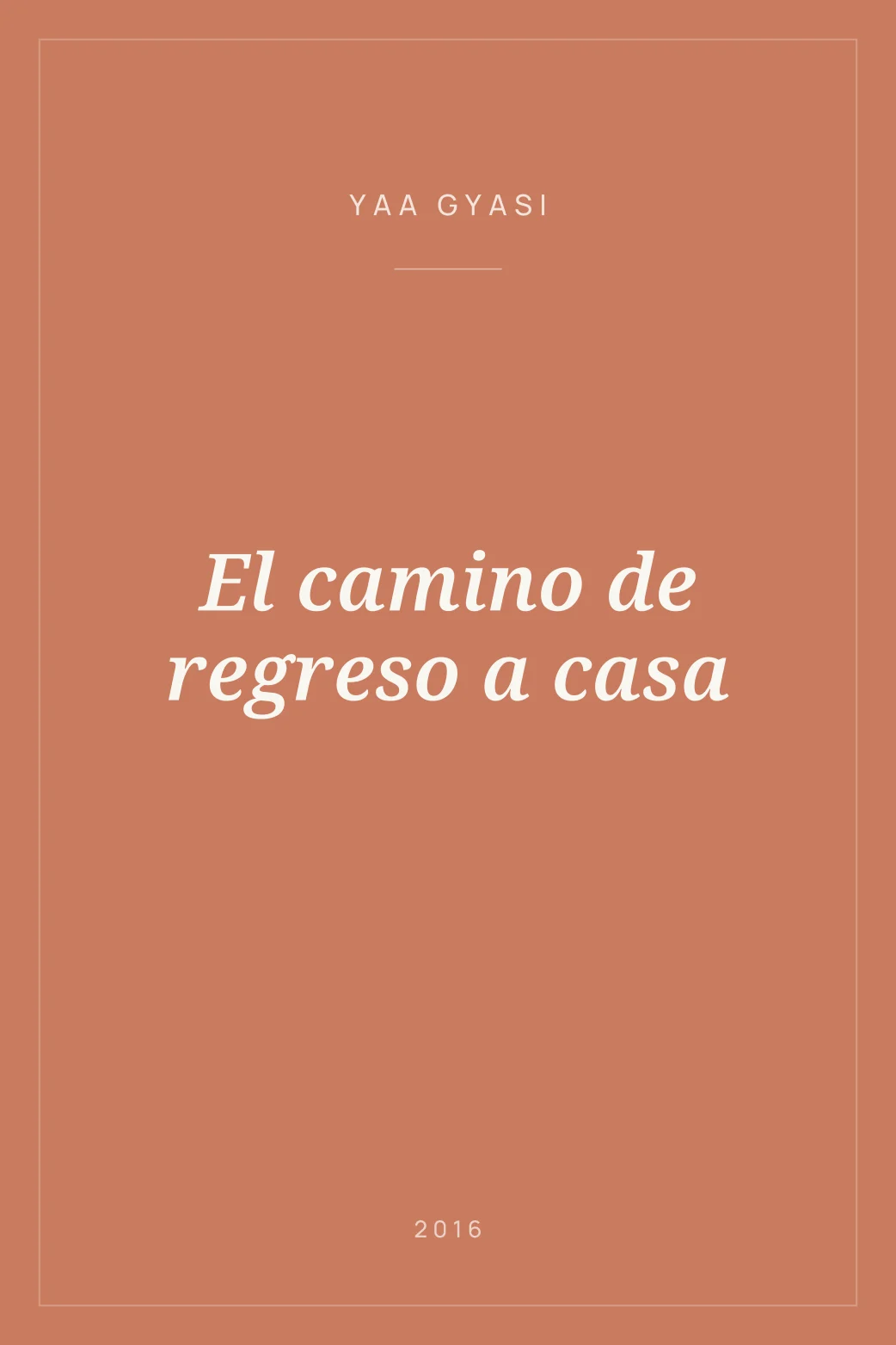 Portada de El camino de regreso a casa