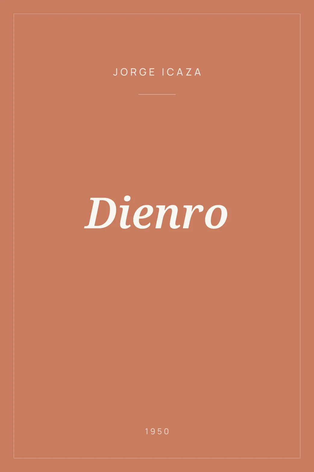 Portada de Dienro