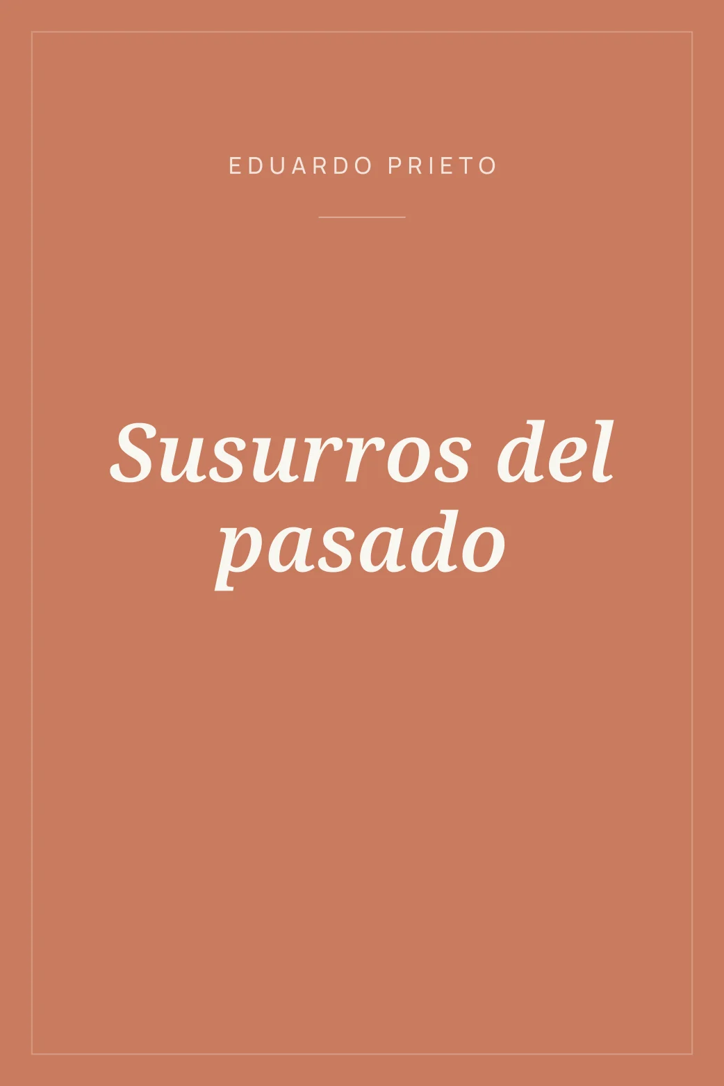 Portada de Susurros del pasado
