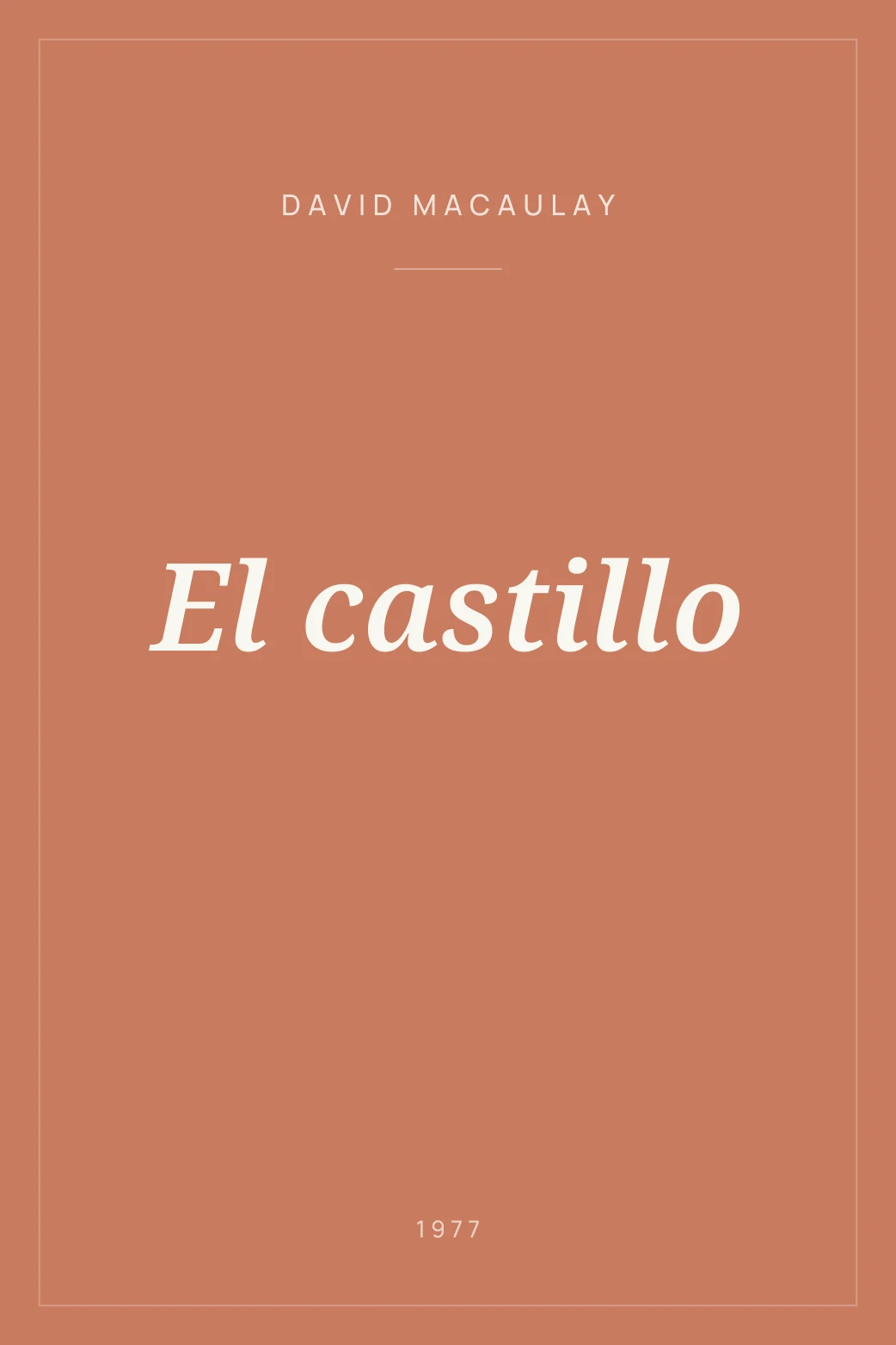 Portada de El castillo