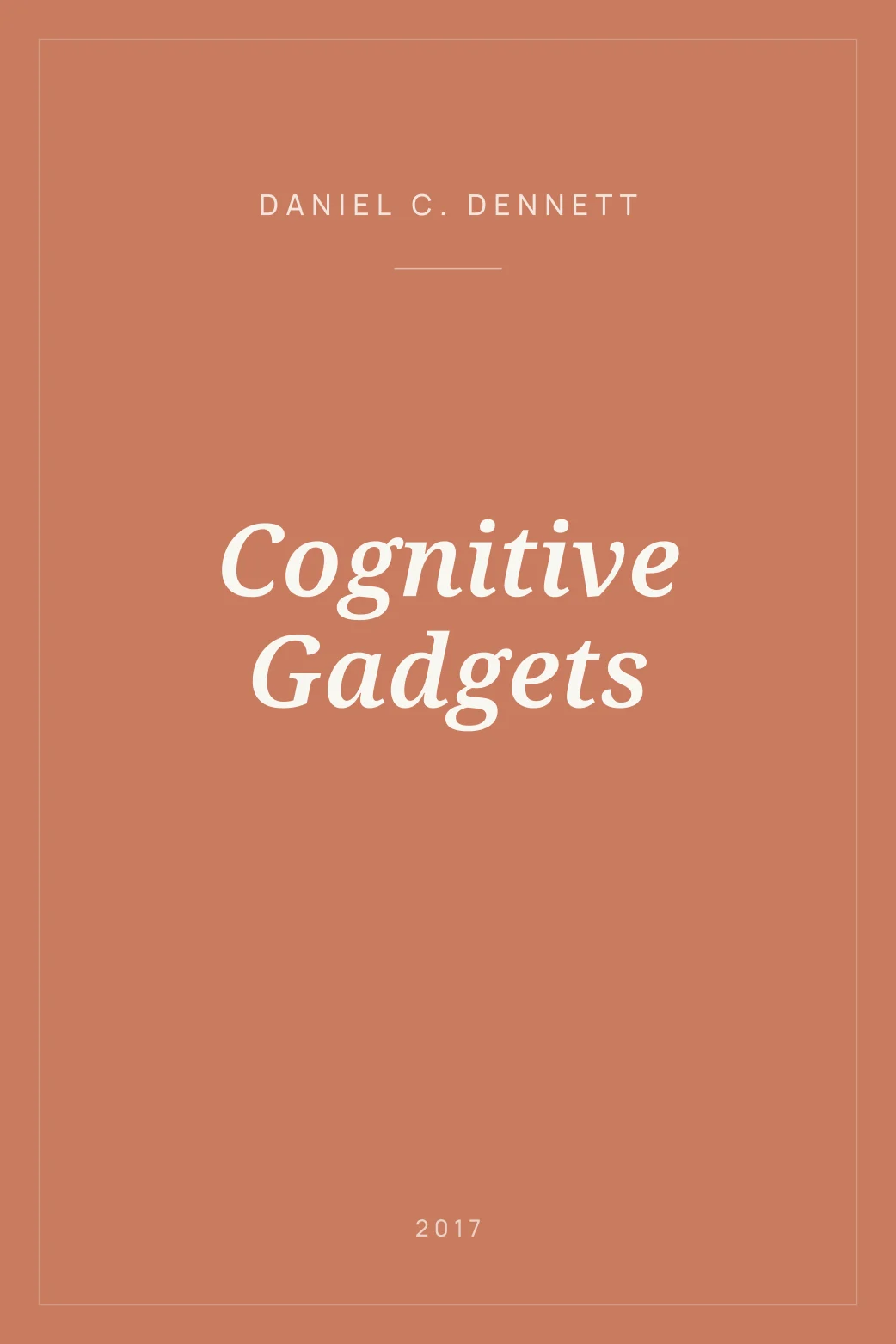 Portada de Cognitive Gadgets