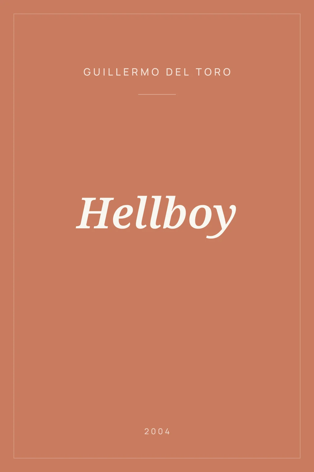 Portada de Hellboy