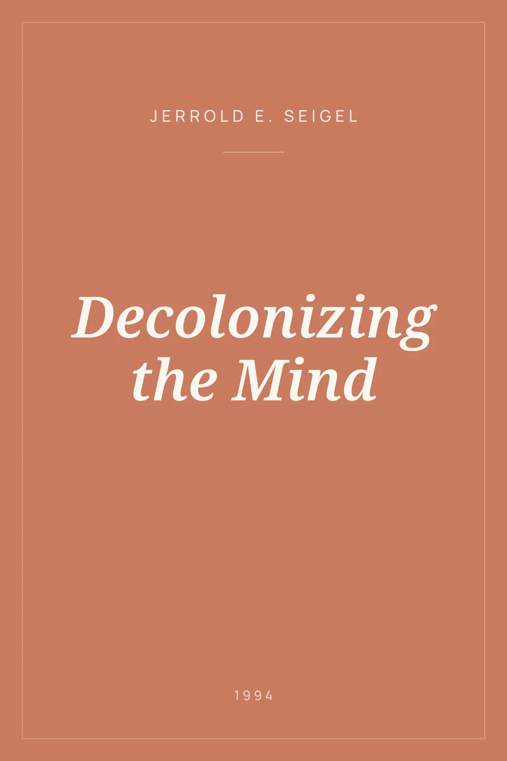Portada de Decolonizing the Mind