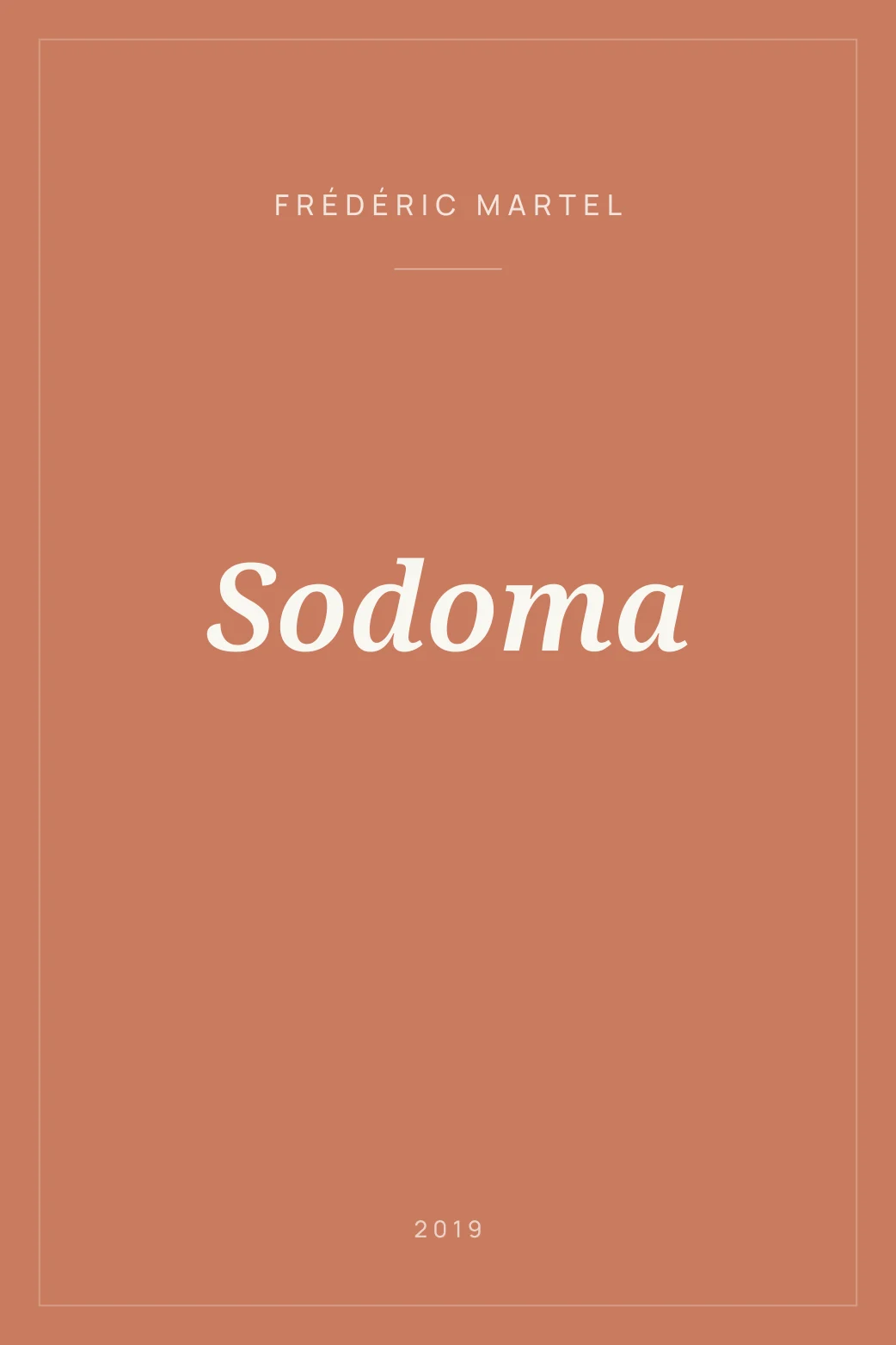 Portada de Sodoma