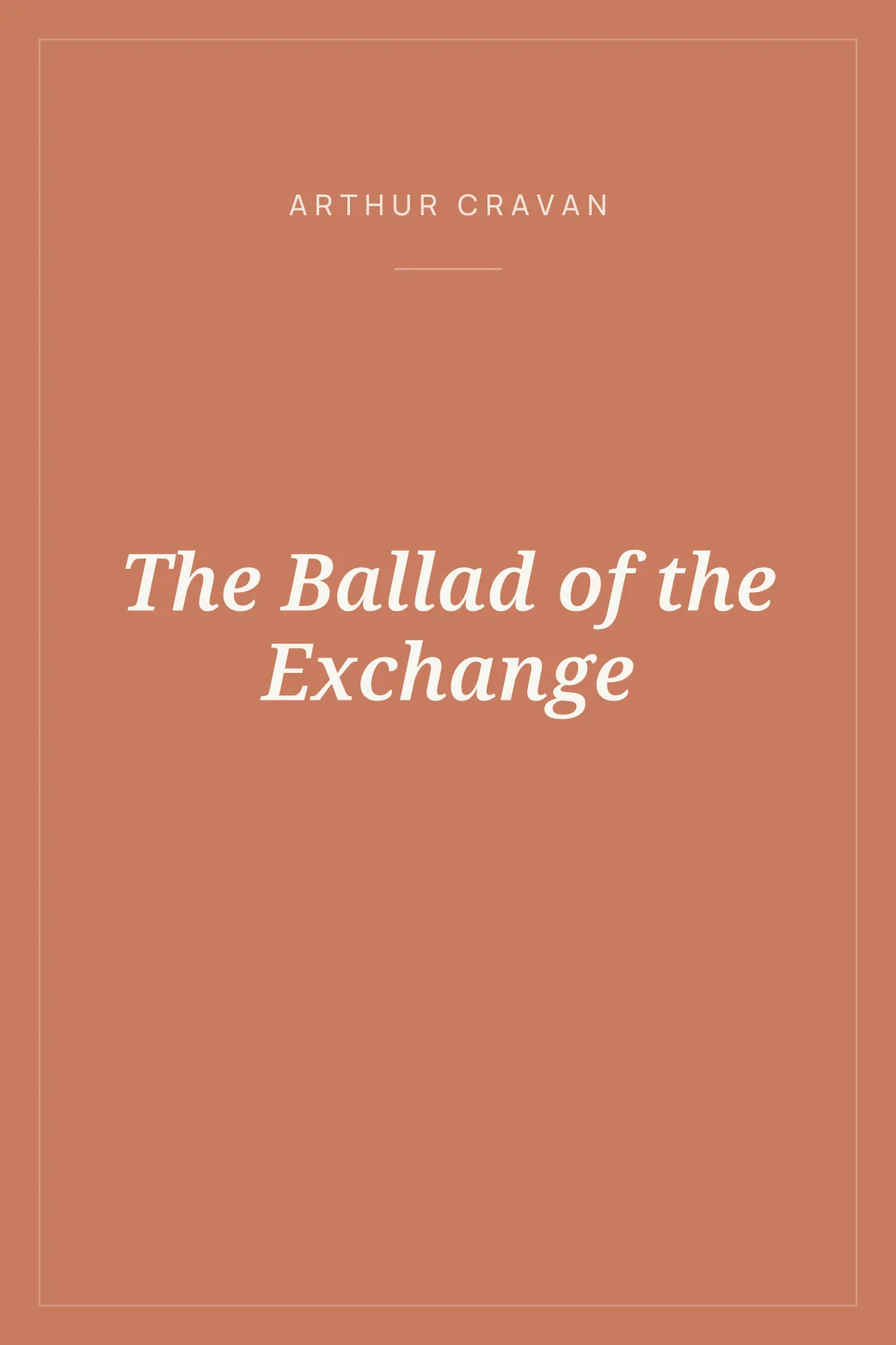 Portada de The Ballad of the Exchange