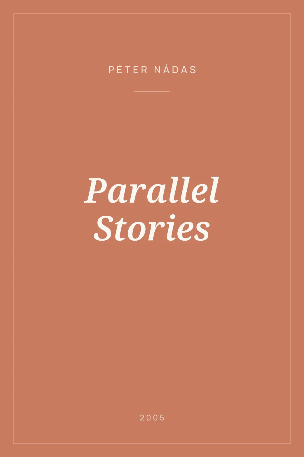 Portada de Parallel Stories