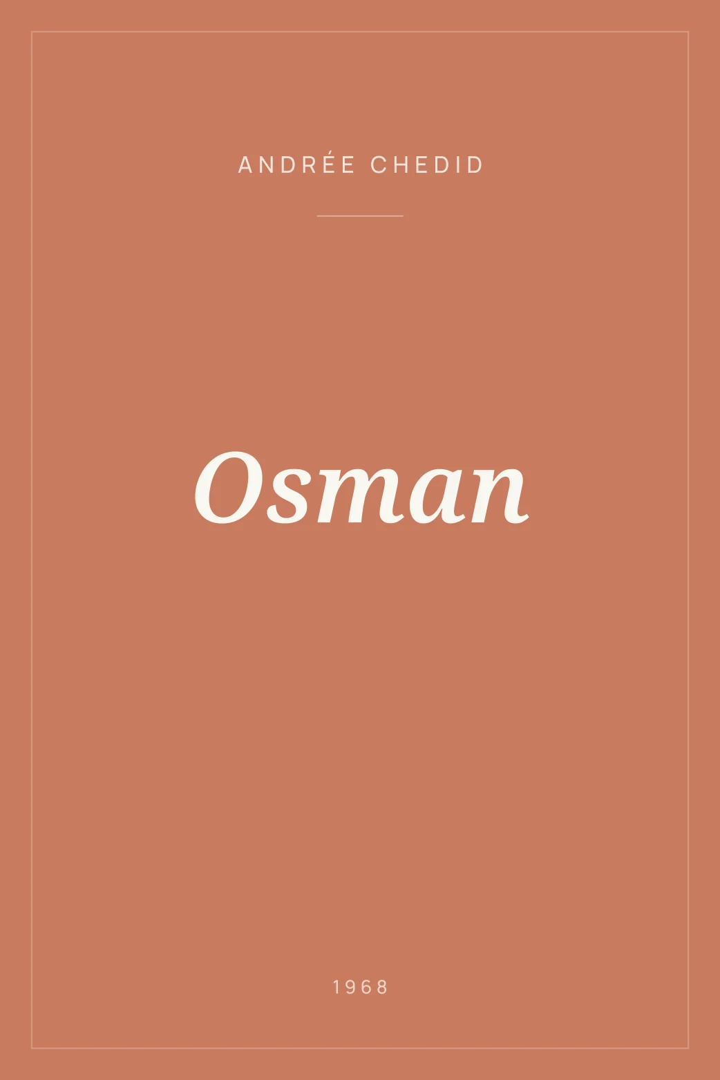 Portada de Osman