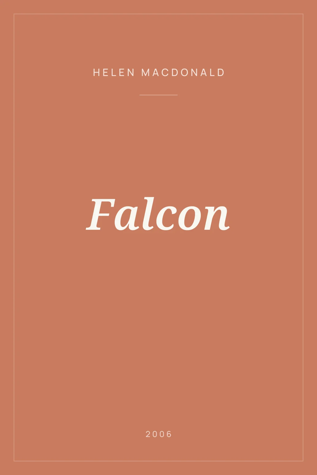Portada de Falcon