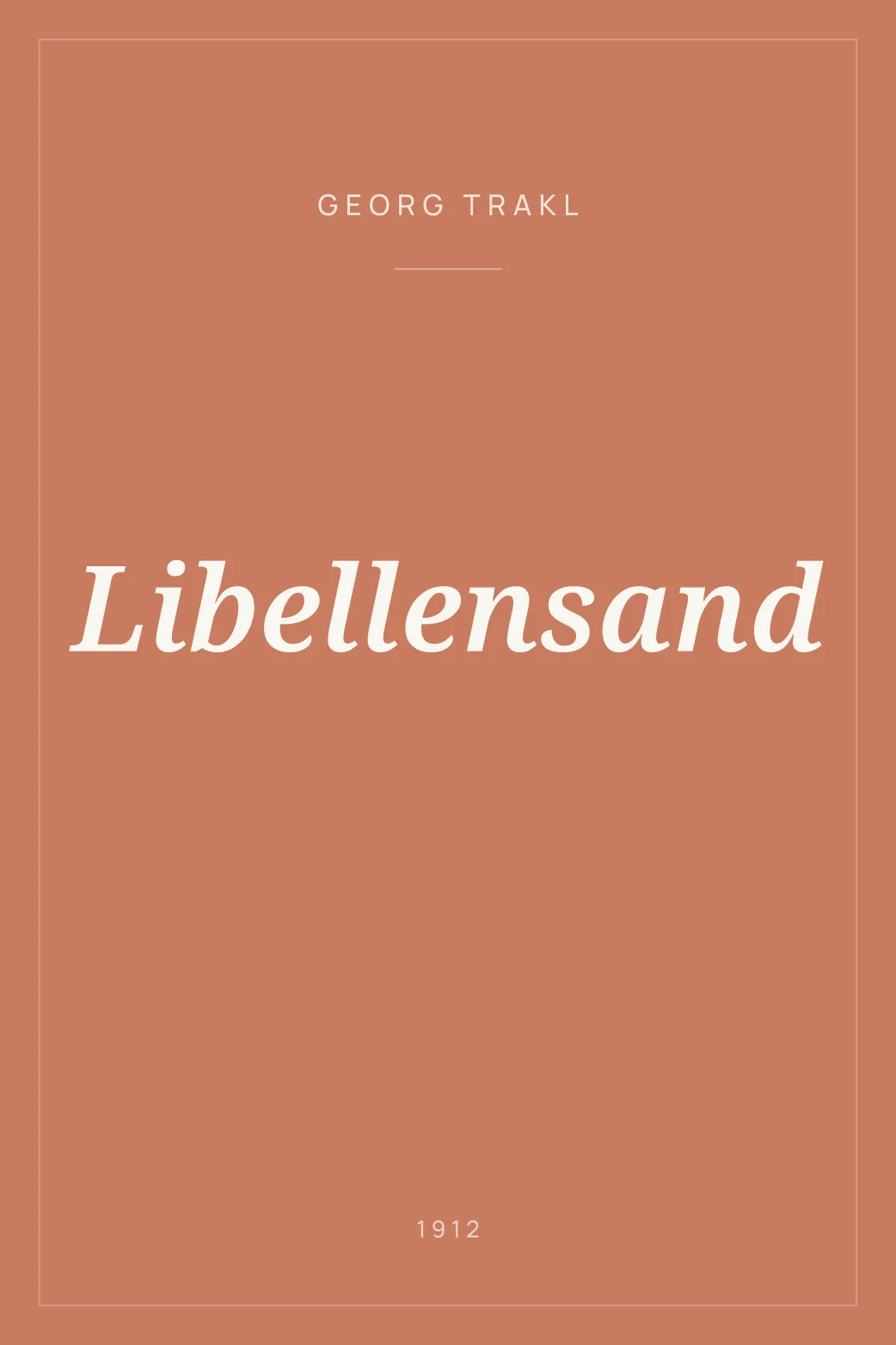Portada de Libellensand