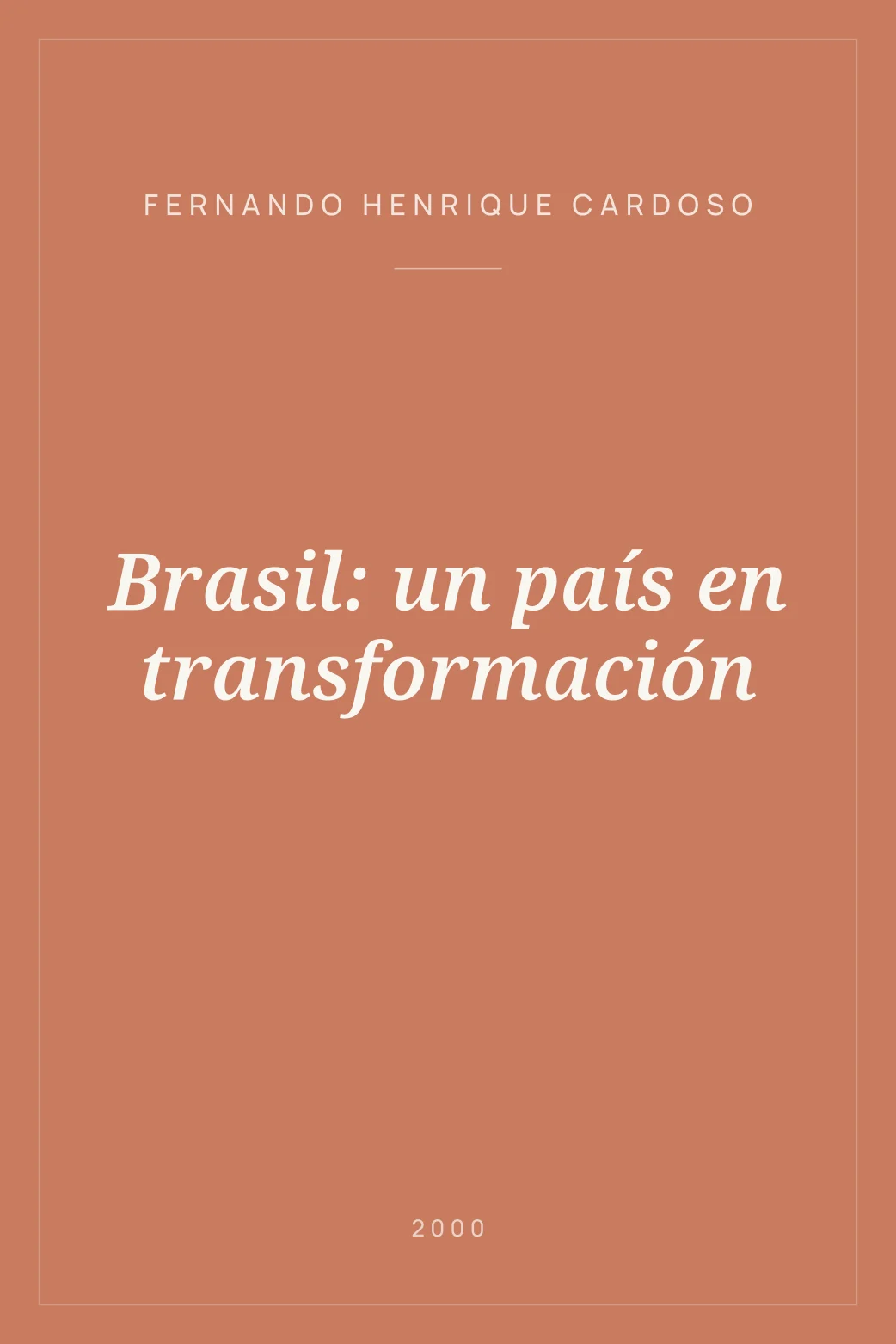 Portada de Brasil: un país en transformación