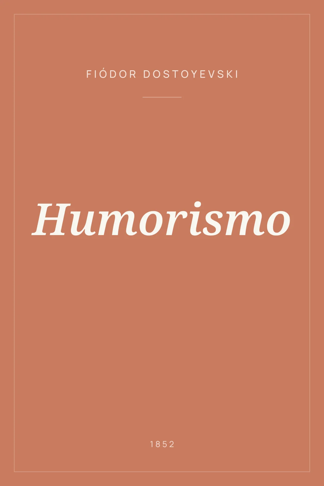 Portada de Humorismo
