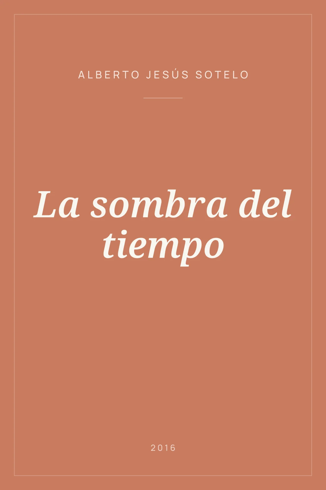 Portada de La sombra del tiempo
