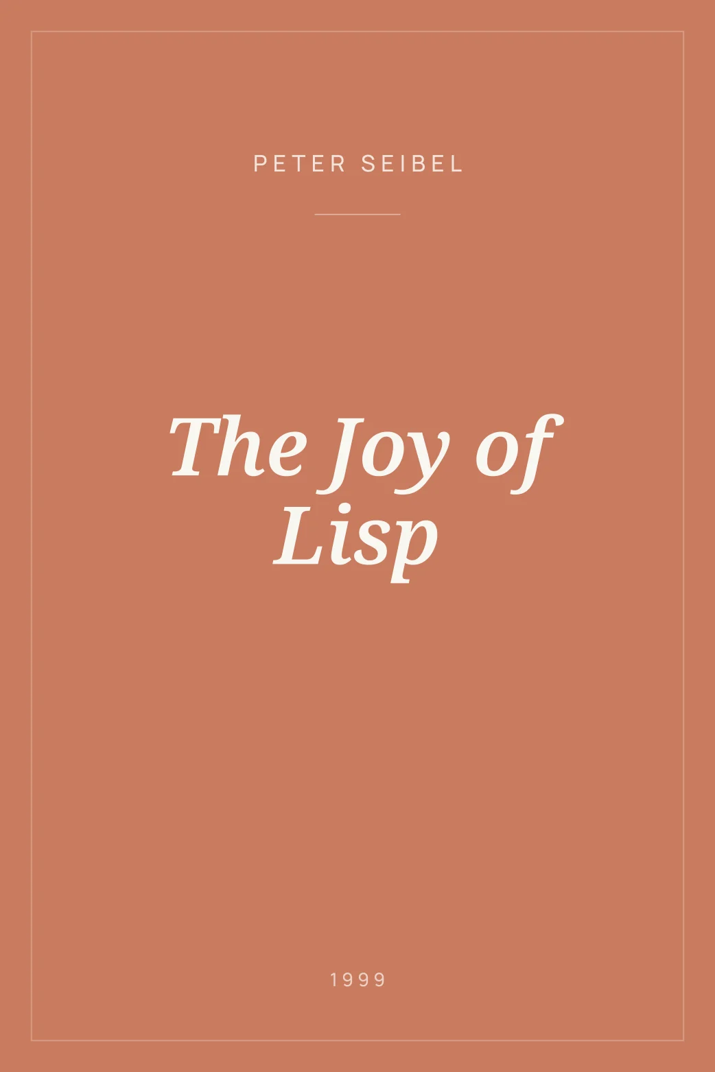 Portada de The Joy of Lisp