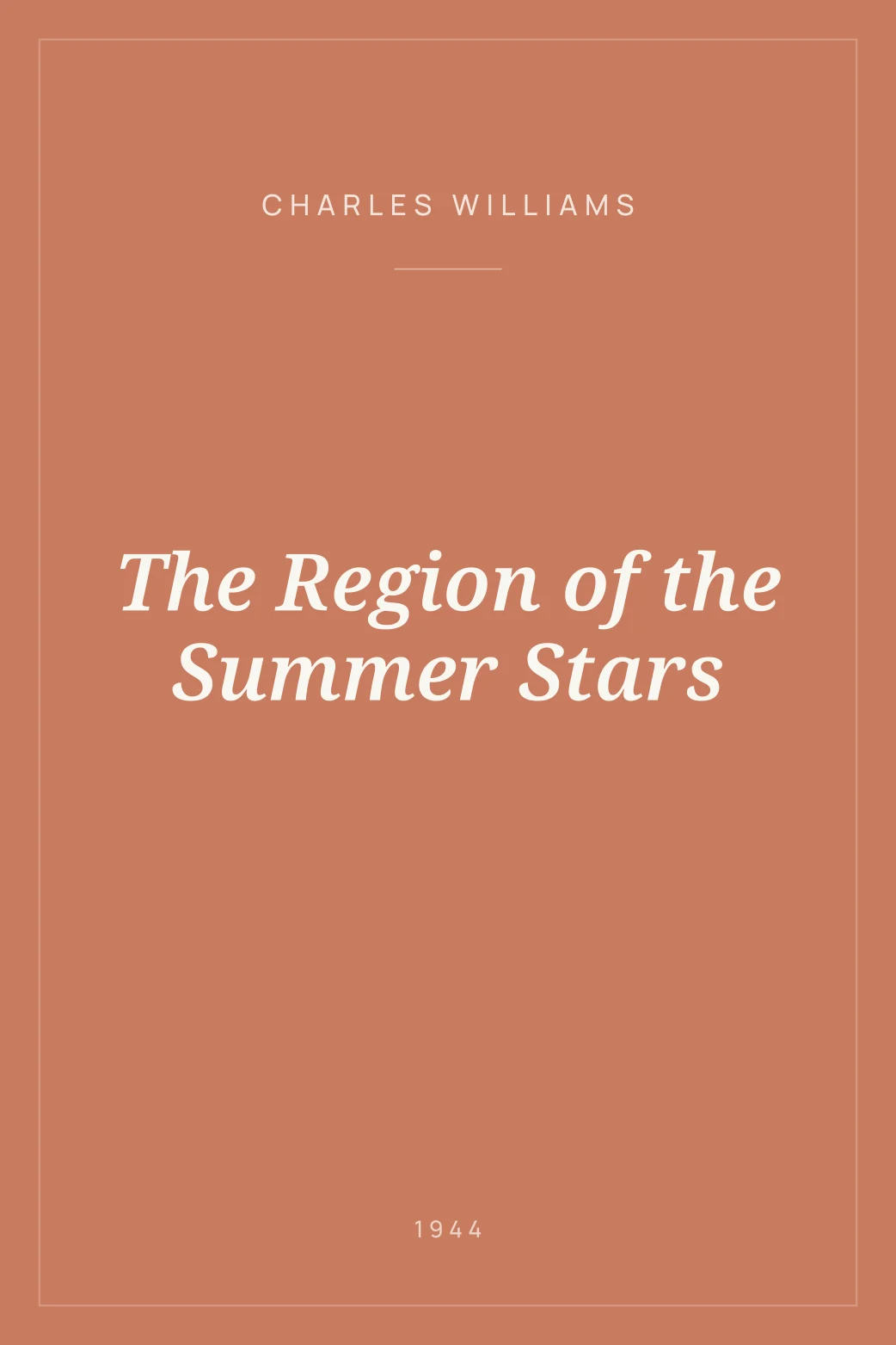Portada de The Region of the Summer Stars