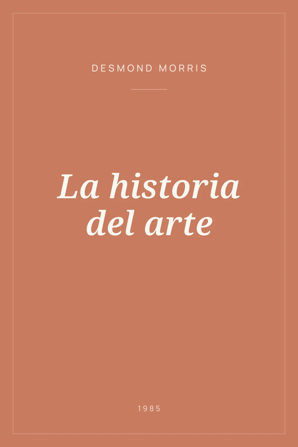 Portada de La historia del arte
